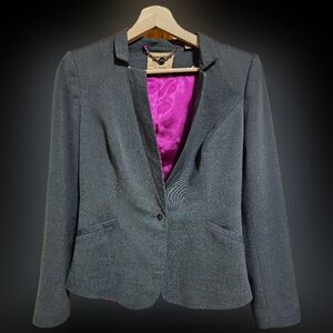 💛 40. Ted Baker Size 2 Viscose/Wool Suit Jacket
